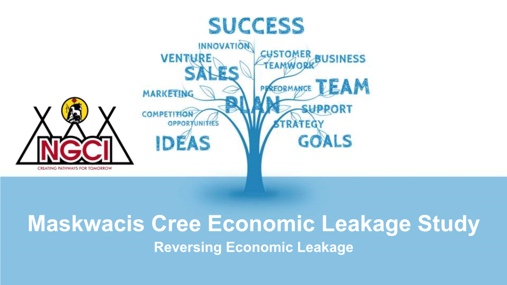 Maskwacis Cree Economic Leakage Study