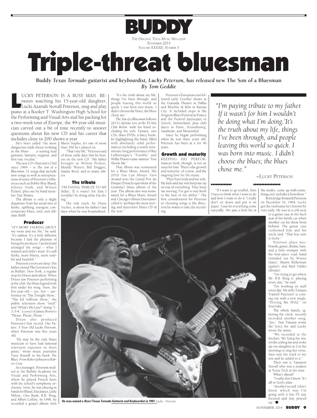 Triple-Threat Bluesman