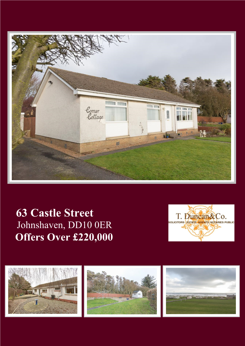 63 Castle Street Johnshaven, DD10 0ER