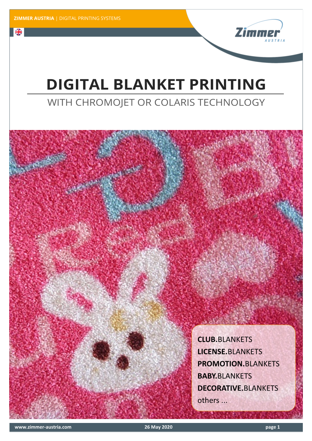 Digital Blanket Printing