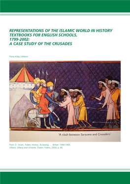 Representations of the Islamic World in History Textbooks for English Schools, 1799-2002: a Case Study of the Crusades