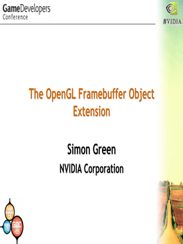 The Opengl Framebuffer Object Extension