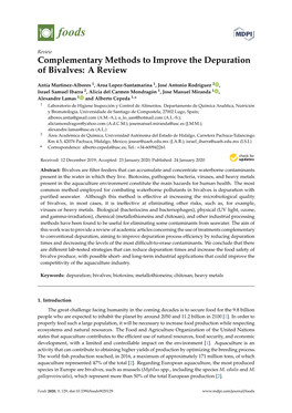Complementary Methods to Improve the Depuration of Bivalves: a Review