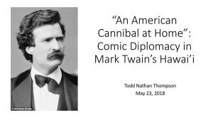 Thomposn Twain Lecture