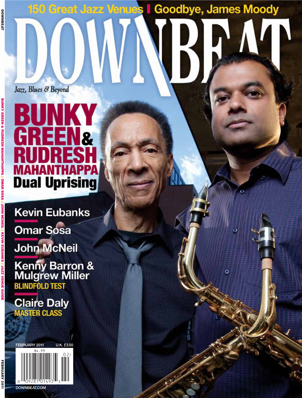 Downbeat.Com February 2011 U.K. £3.50