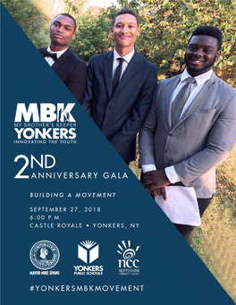 Yonkers MBK Second Anniversary Gala