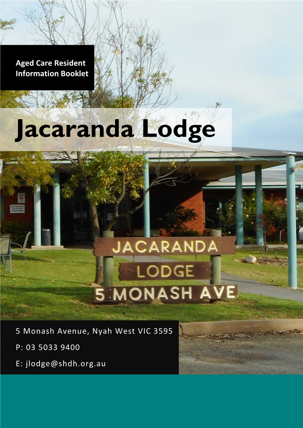 Jacaranda Lodge Information Booklet