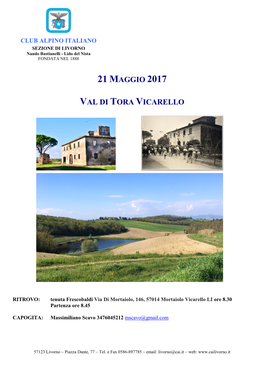 21 Maggio 2017 Val Di Tora Vicarello