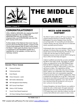 Middle Game New 11