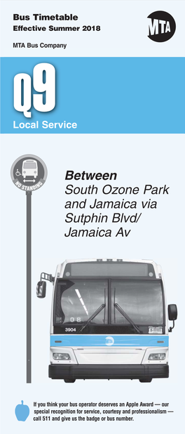 Between South Ozone Park and Jamaica Via Sutphin Blvd/ Jamaica Av