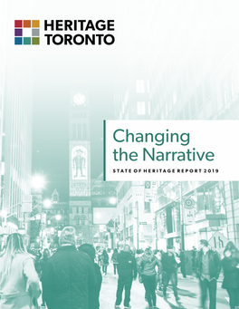 Changing the Narrative: State of Heritage Report 2019
