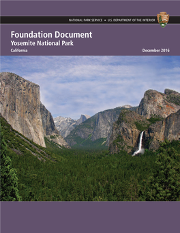 Yosemite Foundation Document