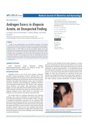 Androgen Excess in Alopecia Areata, an Unexpected Finding