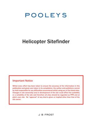 Helicopter Sitefinder