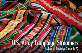 US Army Campaign Streamers