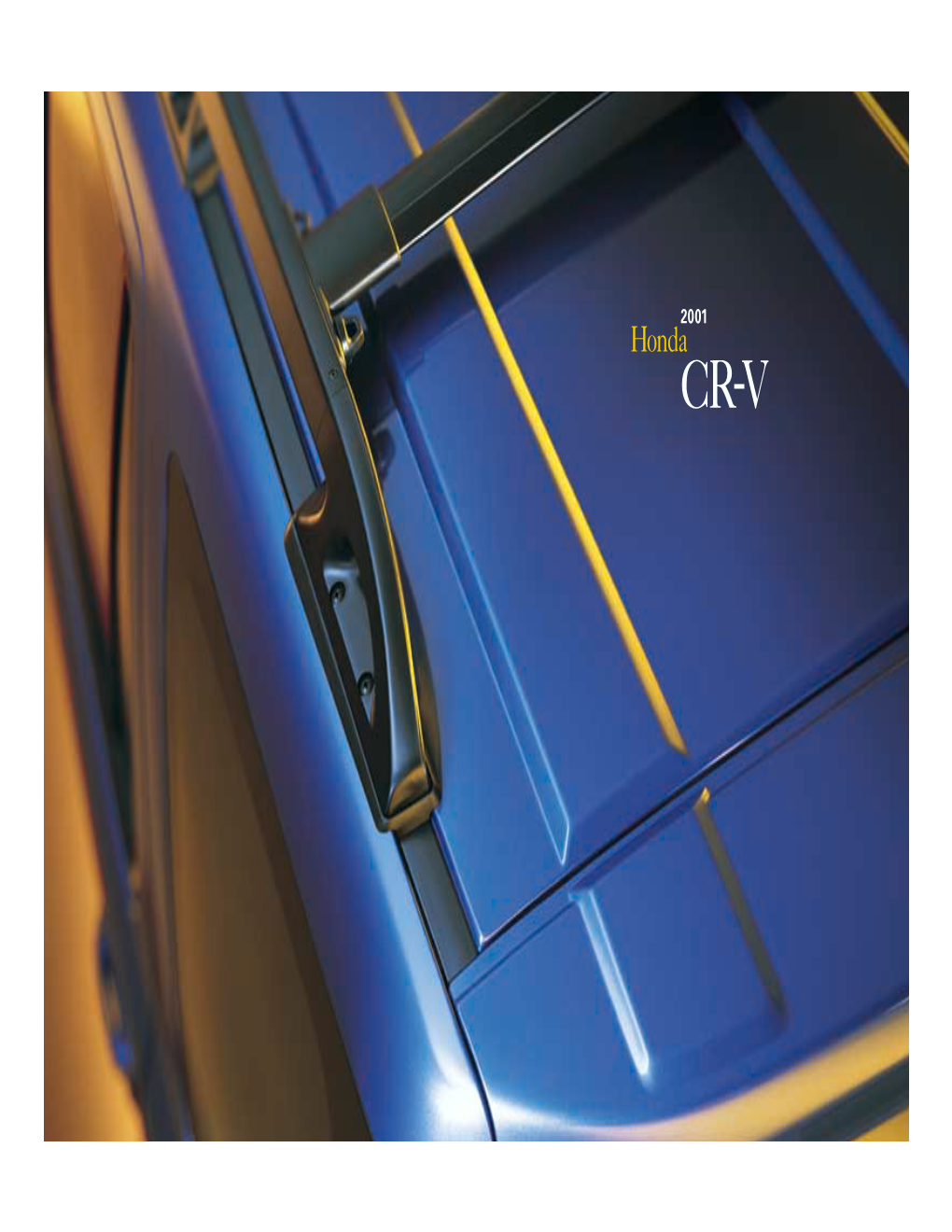 2001 Honda CR-V Brochure