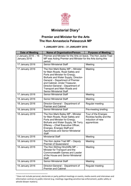 Ministerial Diary1