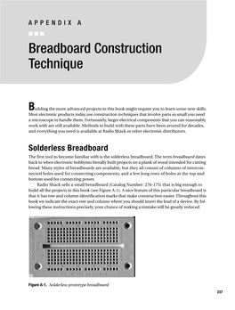 Breadboard Construction Technique