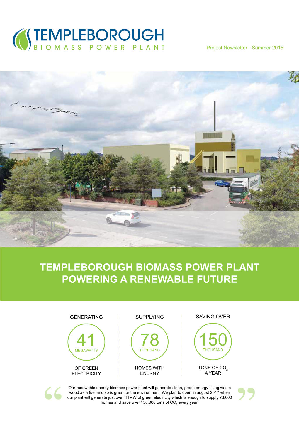 Templeborough Biomass Power Plant Powering a Renewable Future