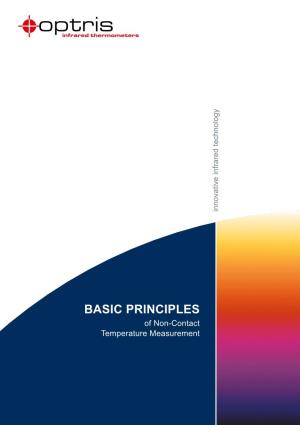 BASIC PRINCIPLES of Non-Contact Temperature Measurement