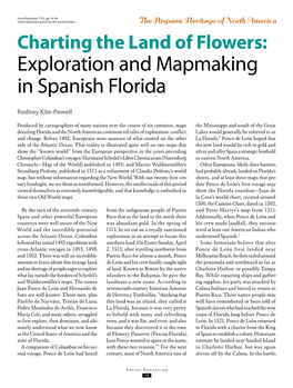 Exploration and Mapmaking in Spanish Florida