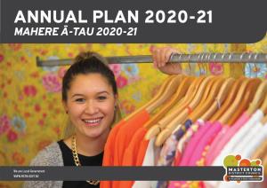 Annual Plan 2020-21 Mahere Ā-Tau 2020-21