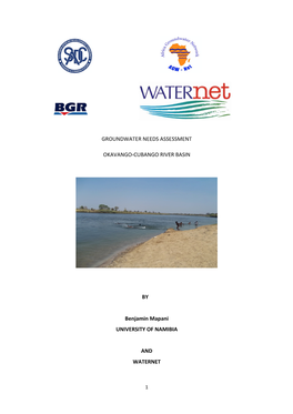 3. Groundwater Needs Assessment – Okavango-Cubango River Basin