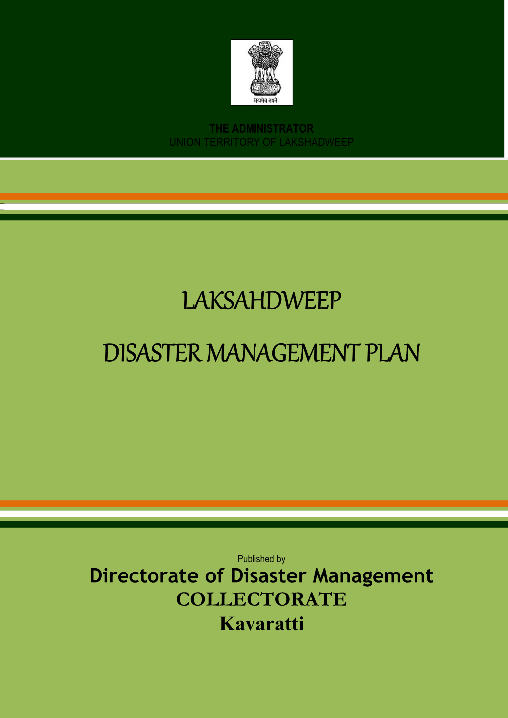 Lakshadweep Disaster Management Plan