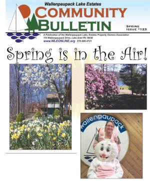 Spring Issue #123 WLE Community Bulletin Page 1