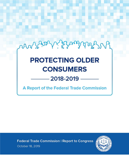 Protecting Older Consumers Report 2018-2019