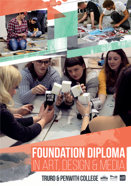 Foundation Diploma in Art, Design & Media