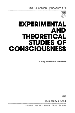 And Theoretical Consciousness