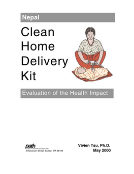 Nepal Clean Home Delivery Kit