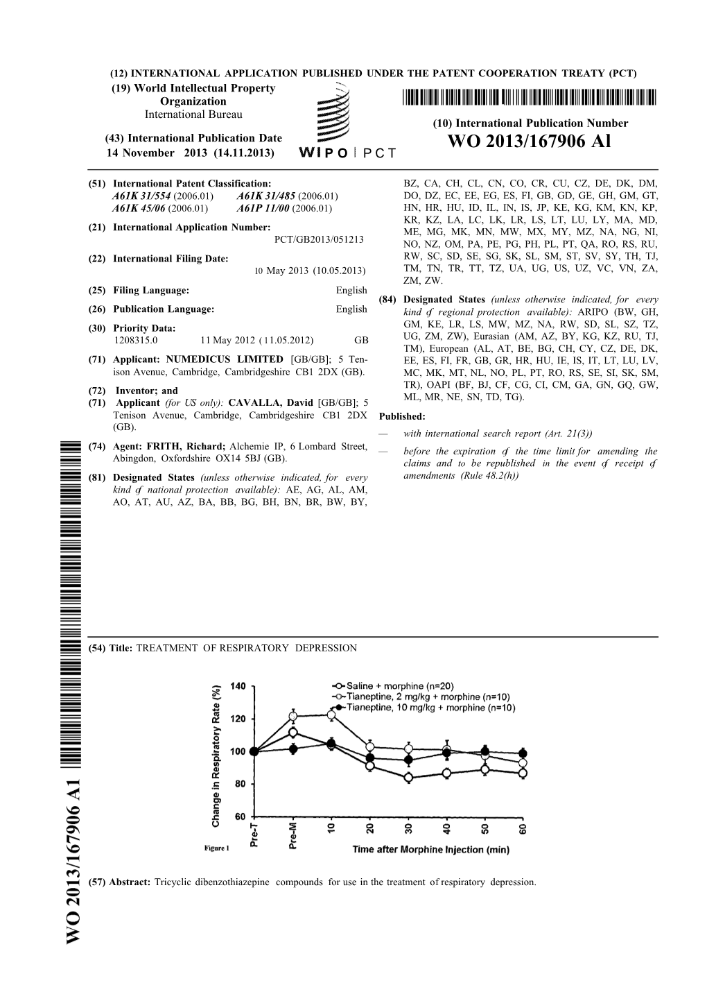 WO 2013/167906 Al 14 November 2013 (14.11.2013) P O P C T