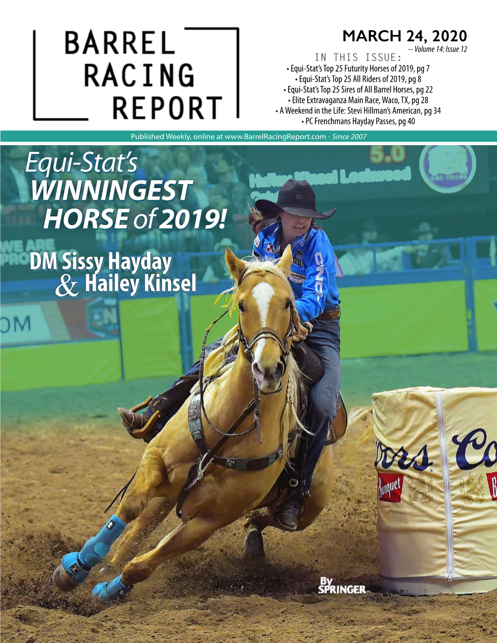 Equi-Stat's WINNINGEST HORSE of 2019!