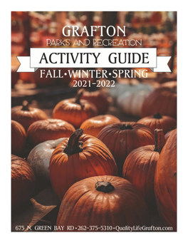 Parks and Recreation Activity Guide