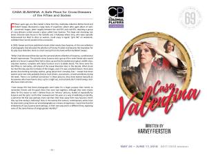Harvey Fierstein and Became the Inspiration for a T His Play Casa Valentina