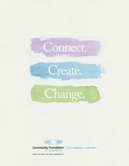 Create. Change. Connect