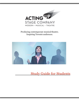 Study Guide for Students
