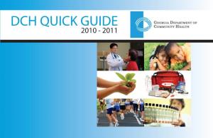 Dch Quick Guide 2010 - 2011