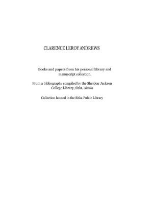 Clarence Leroy Andrews