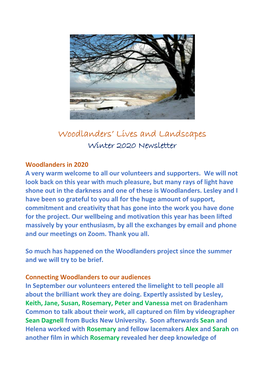 Woodlanders' Lives and Landscapes