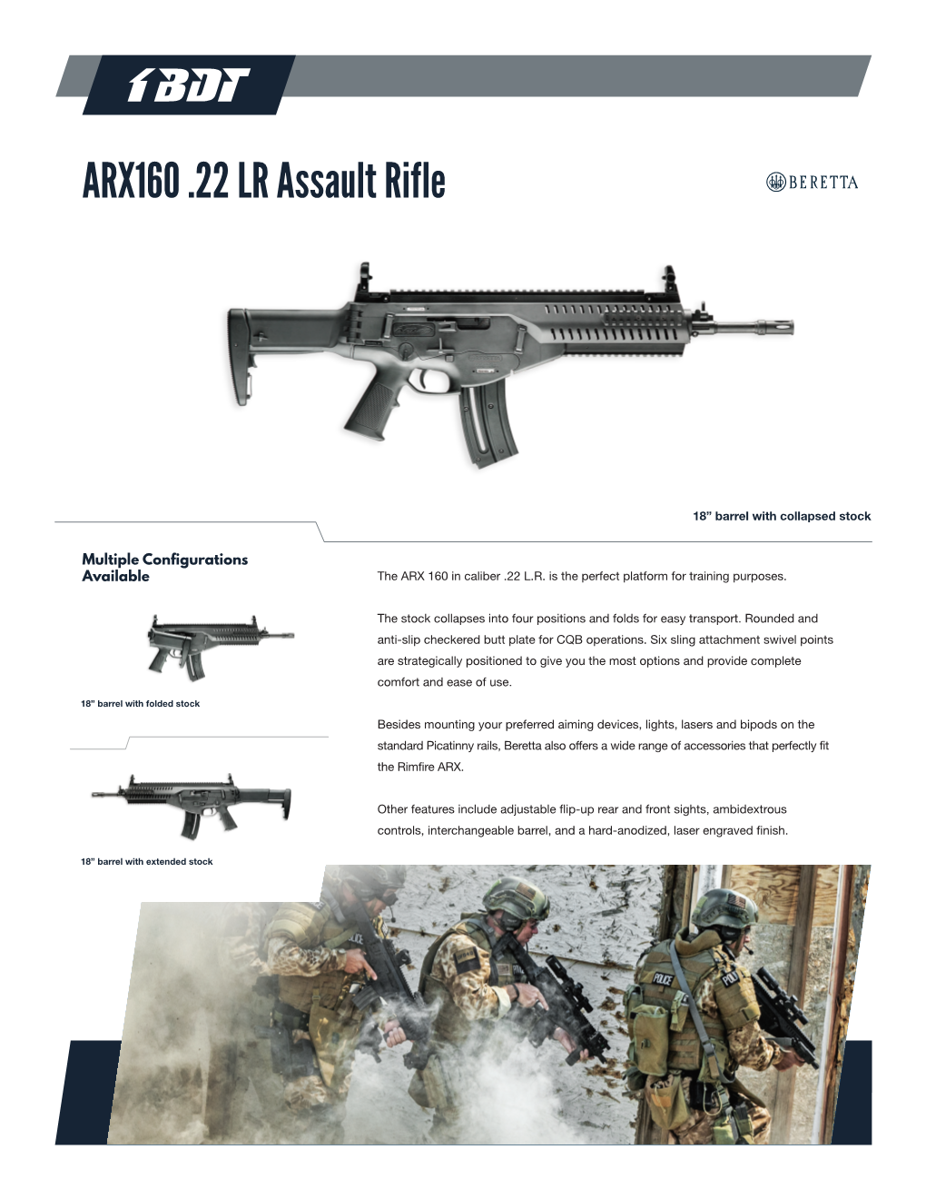 ARX160 .22 LR Assault Rifle