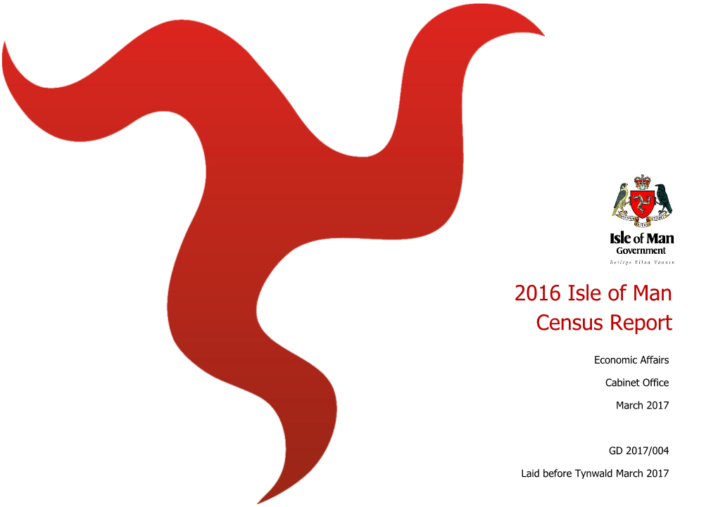 2016 Isle of Man Census Report