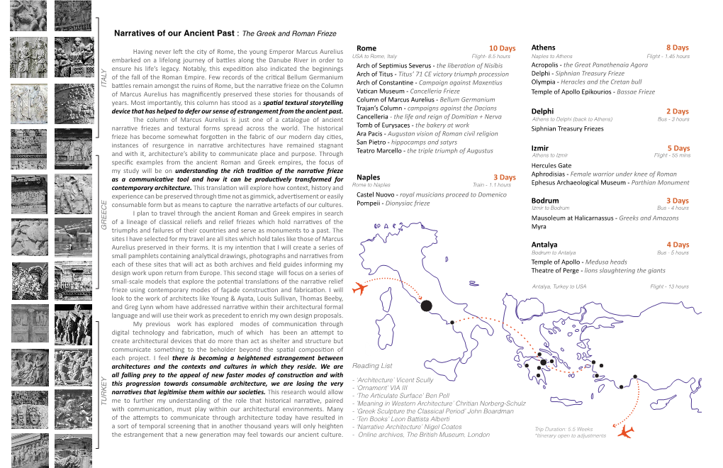 Narratives of Our Ancient Past : the Greek and Roman Frieze Rome 10