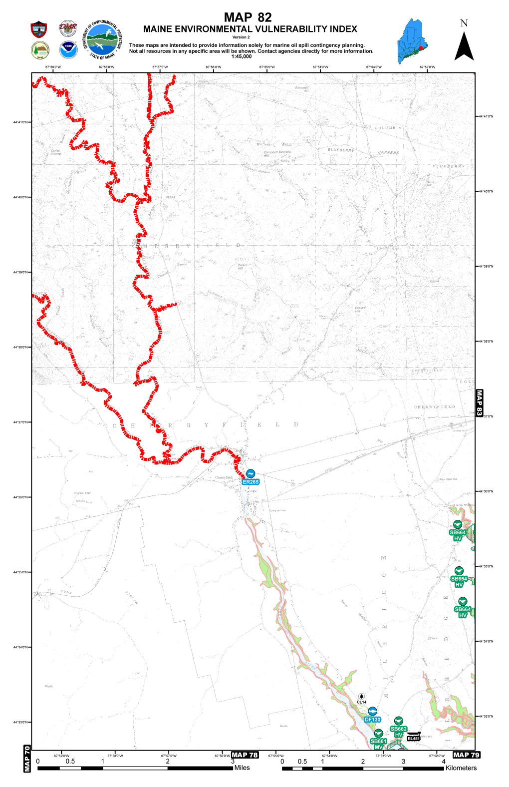 Environmental Sensitivity Map - 82