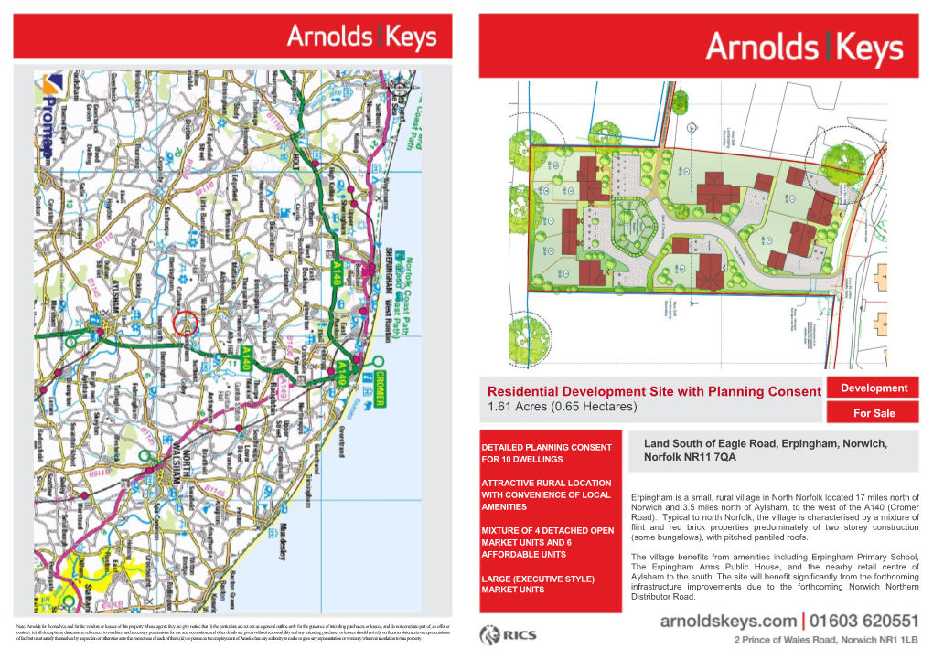 Residential Development Site with Planning Consent Development