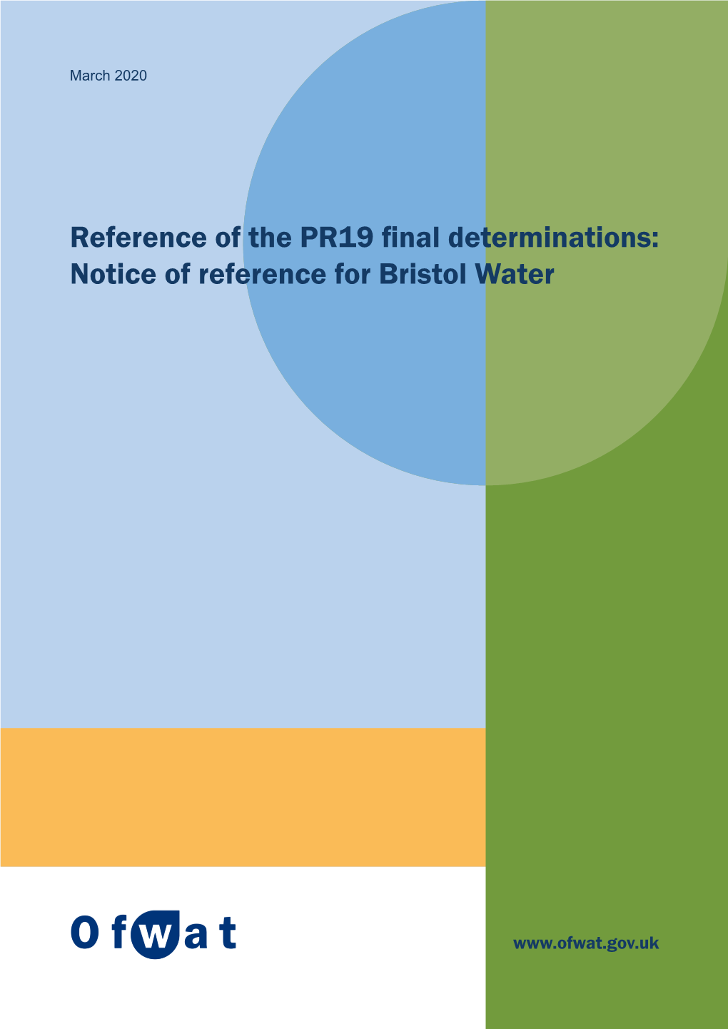 Water Services Regulation Authority Water Industry Act 1991, Section 12