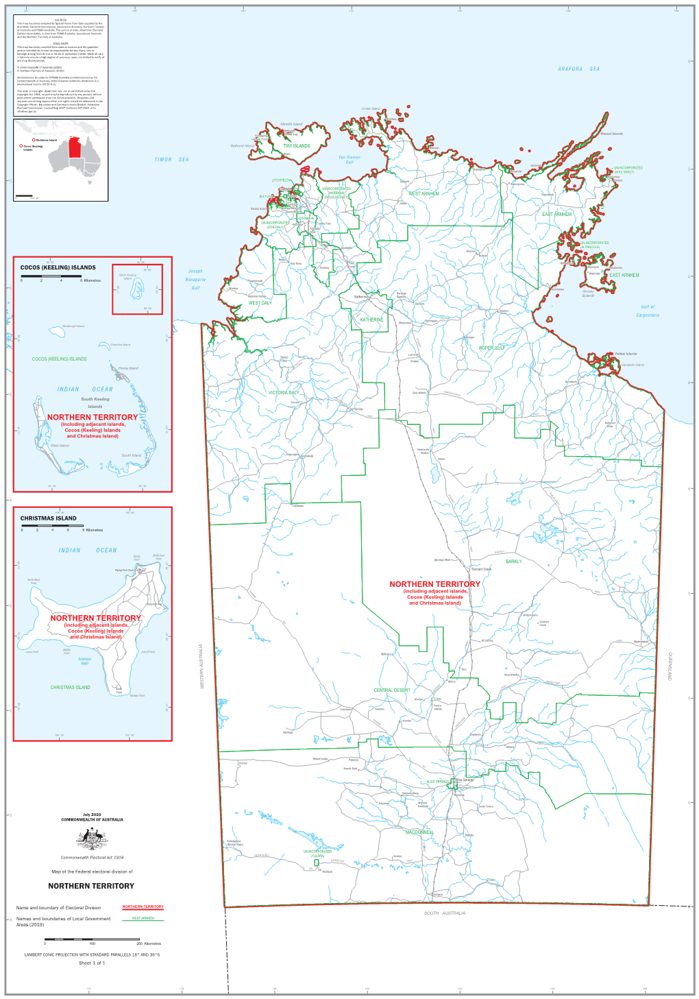 Northern Territory of Australia and PSMA Australia