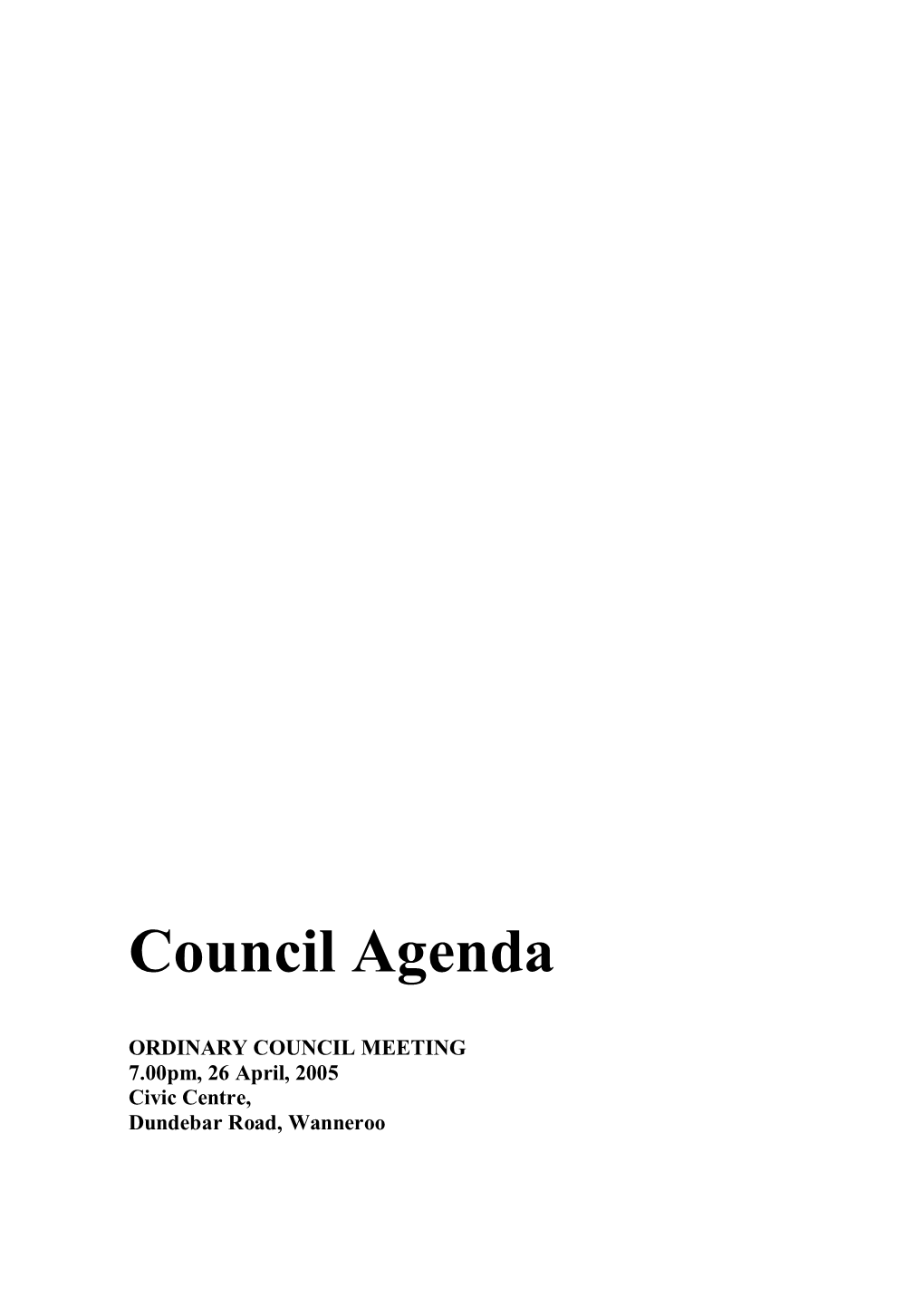 Council Agenda Management Software